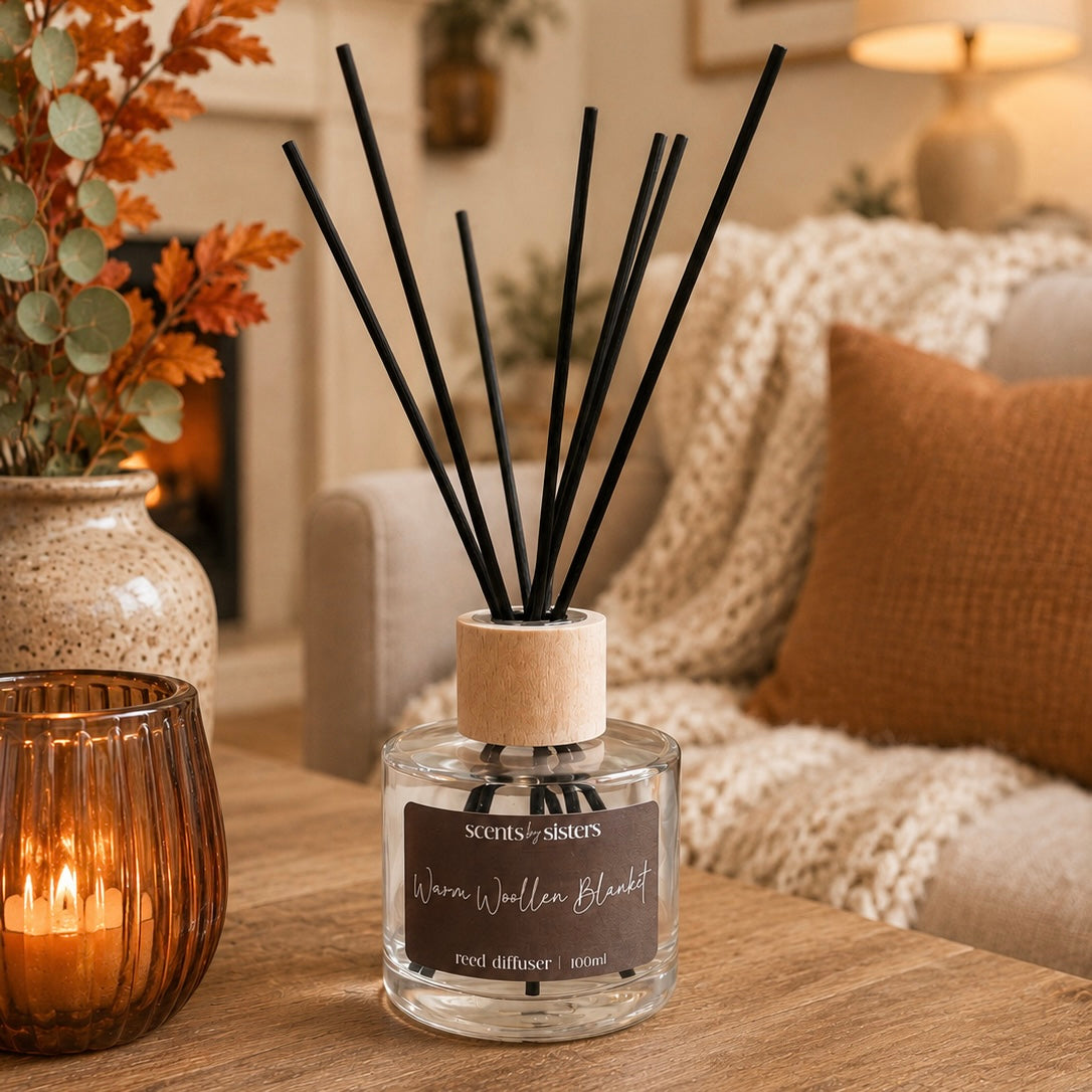 Warm Woollen Blanket Reed Diffuser