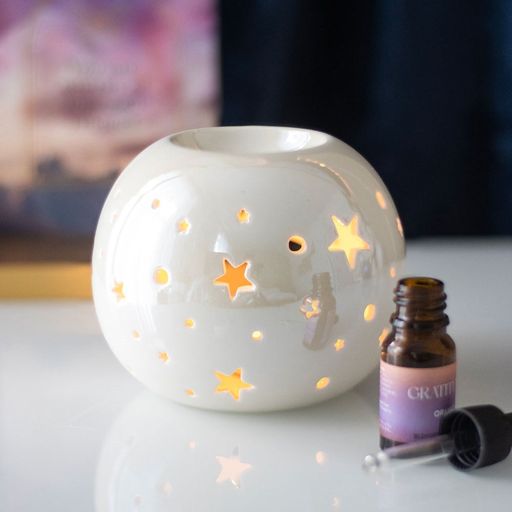 White Luna Star Burner