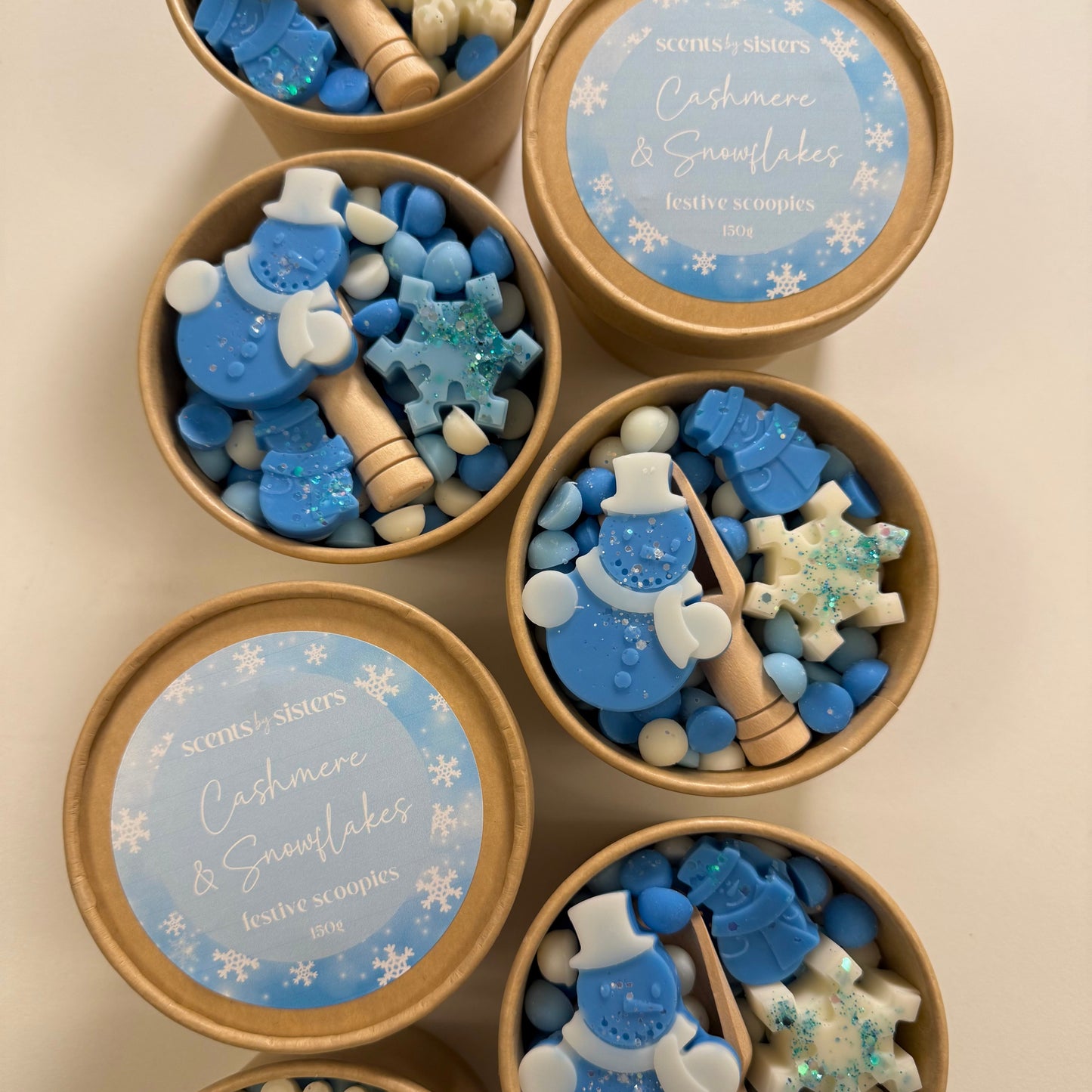 Cashmere & Snowflake Scoopies