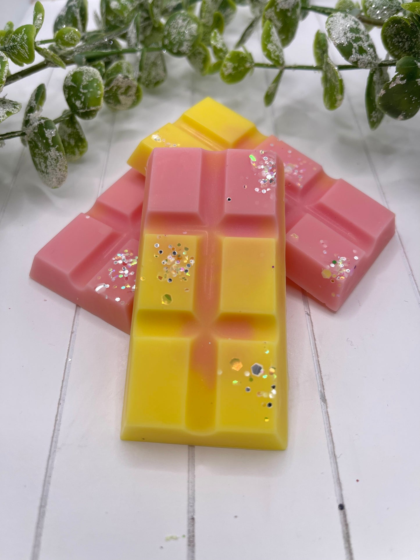 Rhubarb & Custard Mini Block