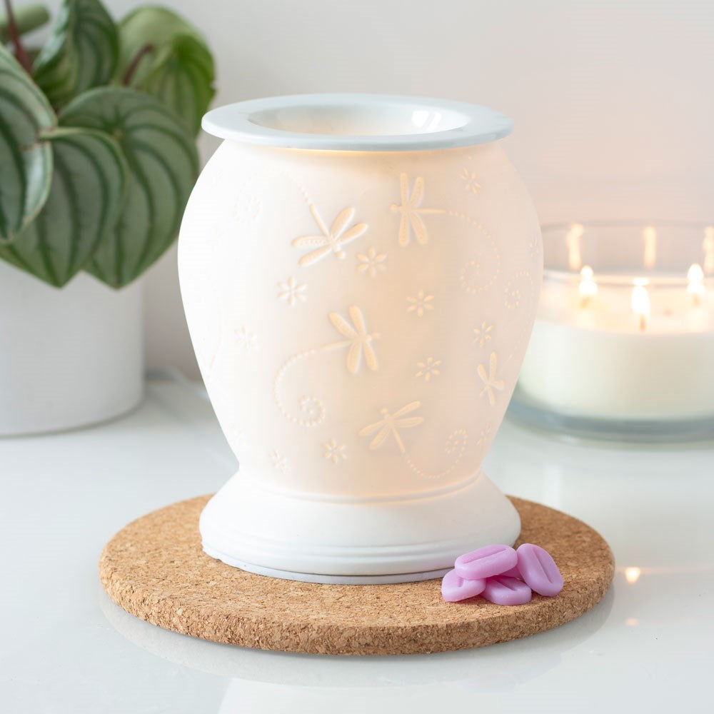 White Dragonfly Electric Burner