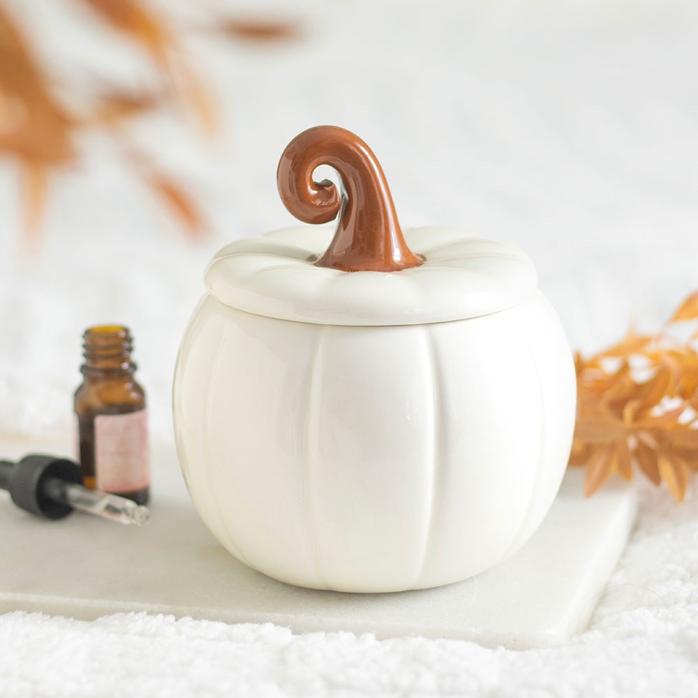 White Pumpkin Burner
