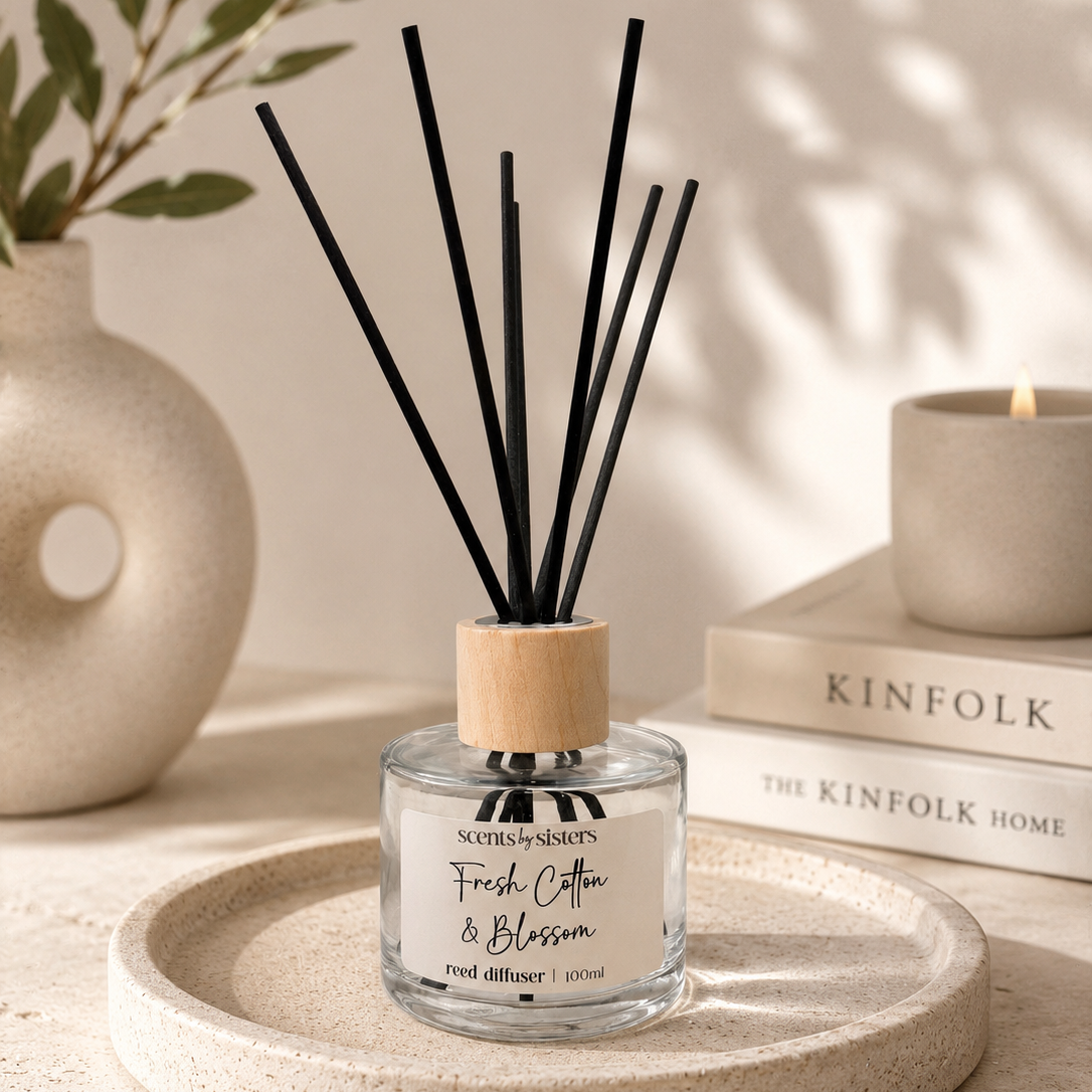 Fresh Cotton & Blossom Reed Diffuser