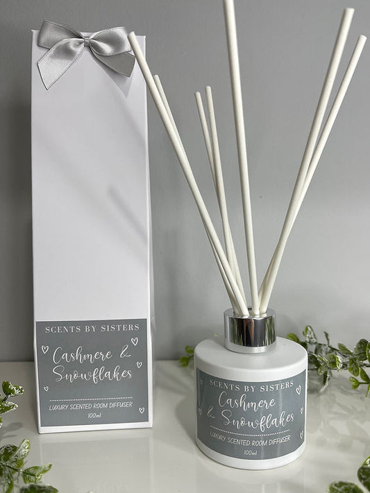 Cashmere & Snowflakes Reed Diffuser