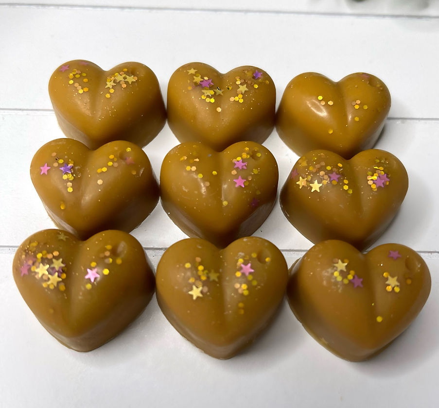 Baked Vanilla Cookies Hearts