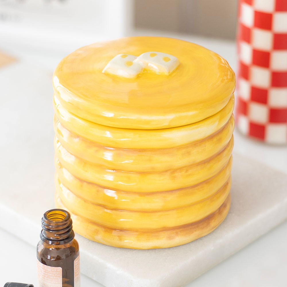 Yellow Pancake Stack Burner