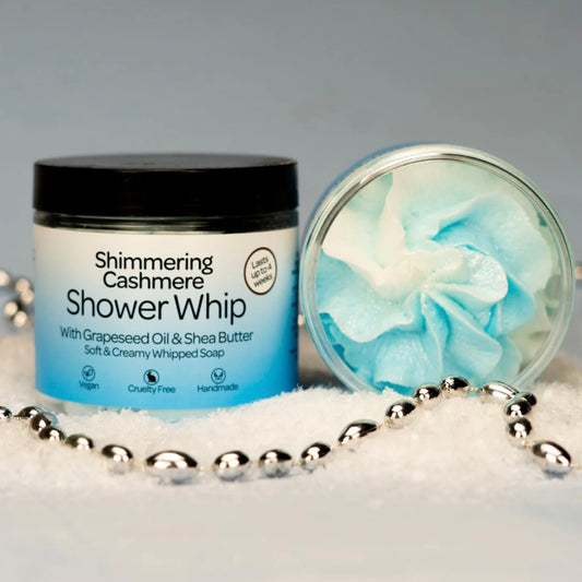 Shimmering Cashmere Shower Whip