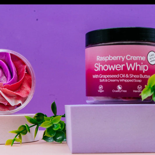 Raspberry Creme Shower Whip