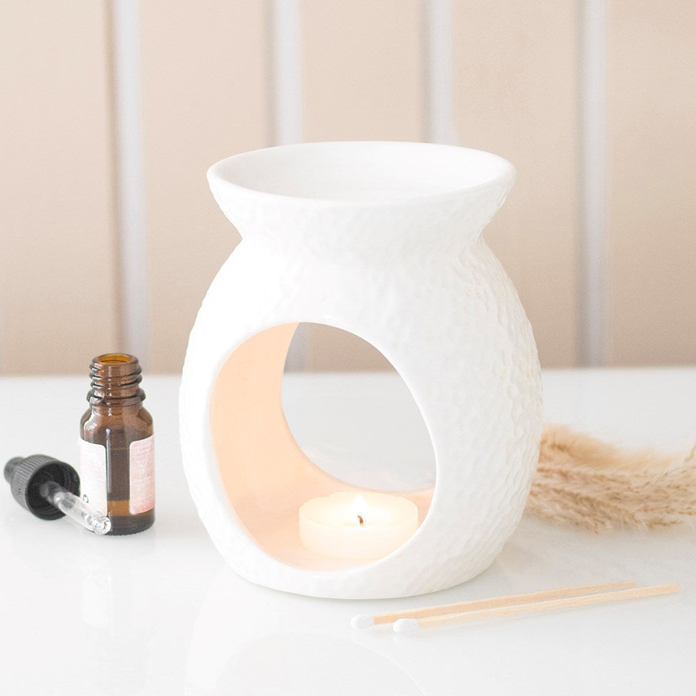 White Dimple Burner