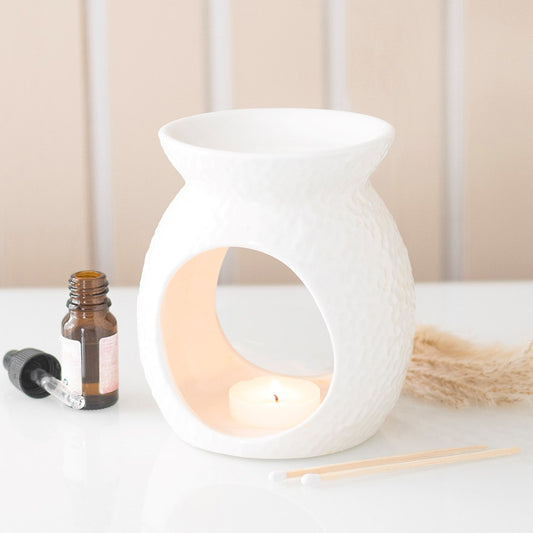 White Dimple Burner