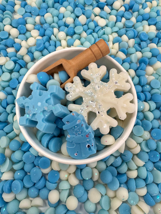 Cashmere & Snowflakes Scoopie Pot