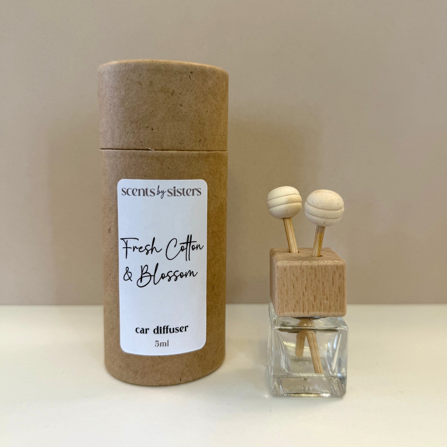 Fresh Cotton & Blossom Car Diffuser