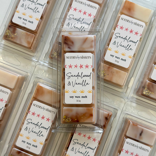 Sandalwood & Vanilla Snap Bar