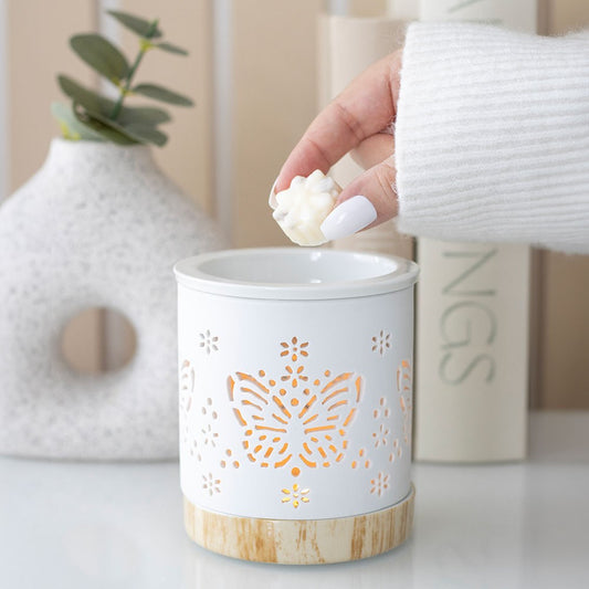 White Butterfly Burner
