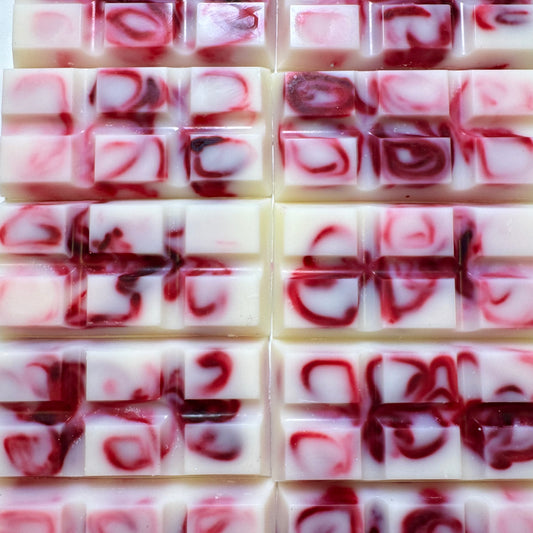 Peony & Blush Suede Mini Block