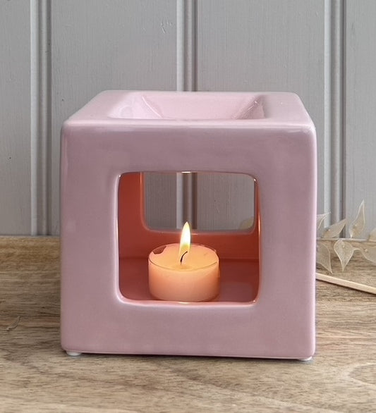 Baby Pink Cube Burner