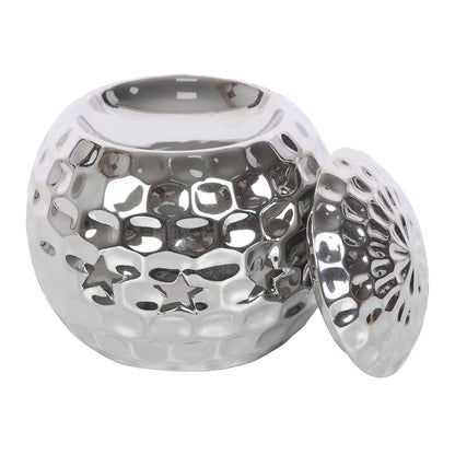 Silver Disco Ball Burner